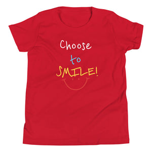 Choose to SMILE! - Youth Short Sleeve T-Shirt