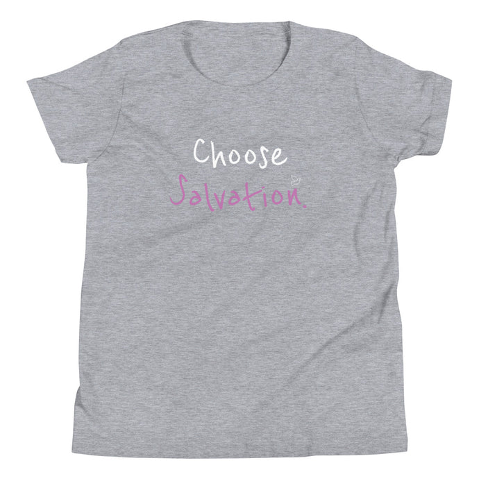 Choose Salvation. - Youth Short Sleeve T-Shirt