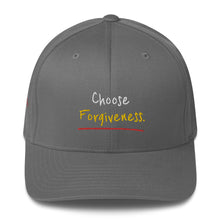 Load image into Gallery viewer, Choose Forgiveness. - Flexfit Structured Twill Cap